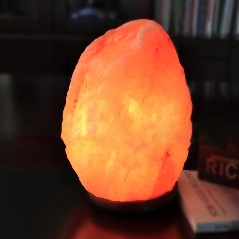 Himalayan Natural Ionic Rock Crystal Salt Night Lamp 1-2kg 5-6inch