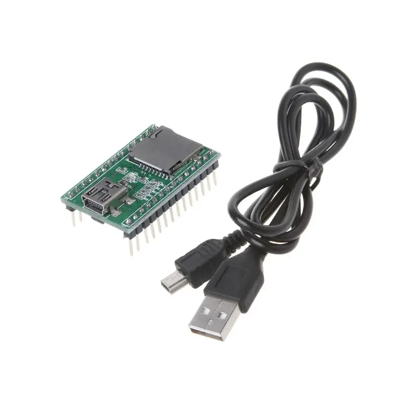 JQ6500-28P Voice Module USB Thay Thế Một Trong 5 Cách MP3 Tiếng Nói Tiêu Chuẩn Nối Tiếp Điều Khiển 203B
