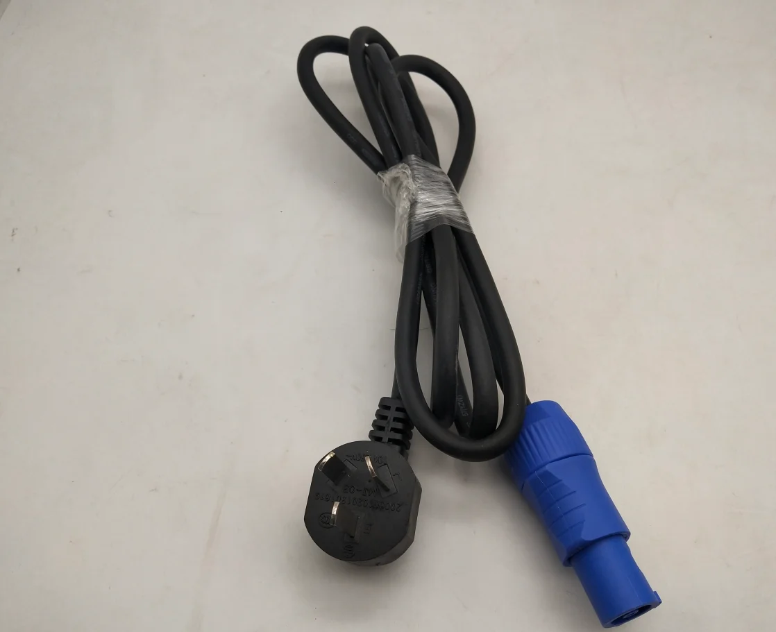 EU/US/AU/UK Power Cord Euro Plug Adapter Cable For Artnet Controller