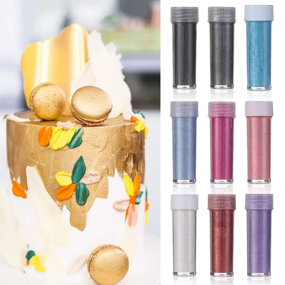 2g Macaron Baking Color Bakeware Mousse Cake Glitter Powder Cake Decorating Tool Golden Powder Chocolate Decoration