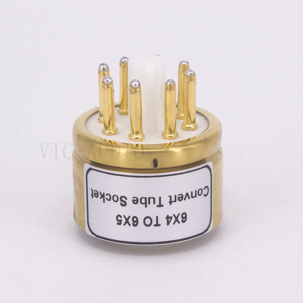 1 قطعة 6X4 (أعلى) إلى 6X5 (أسفل) 7Pin إلى 8Pin فراغ أنبوب محول المقبس محول مكبر للصوت الصوت لتقوم بها بنفسك HIFI