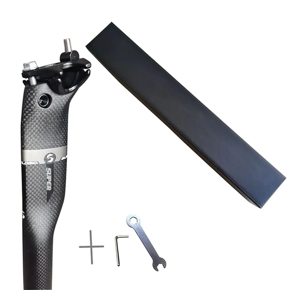 Carbon blade Seatpost Mountain Bike Road bike Seat post  MTB Carbon fiber seat tube Offset 27.2/30.8/31.6 cycling parts