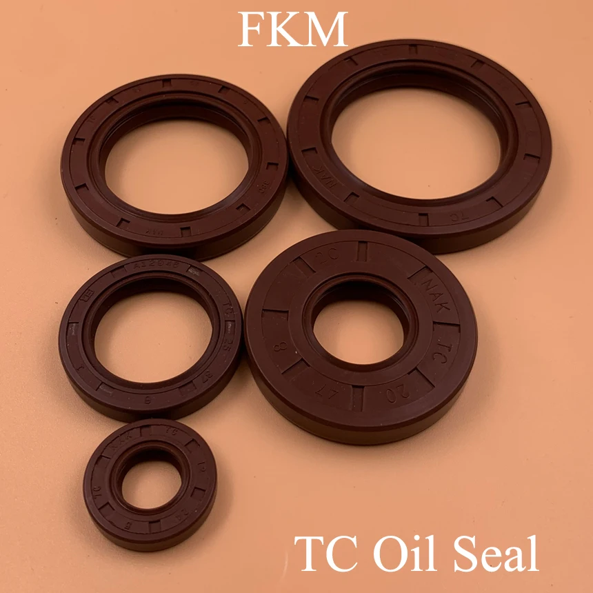 

52*85*10 52x85x10 55*65*10 55x65x10 55*68*8 55x68x8 Fluoro FKM Fluorine Rubber Spring TC Gasket Radial Shaft Skeleton Oil Seal