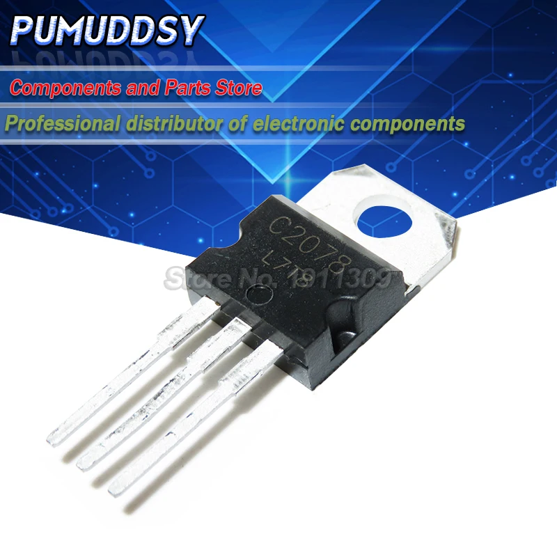 10PCS 2SC2078 C2078 27MHz RF Amp transistor TO-220 Package IC