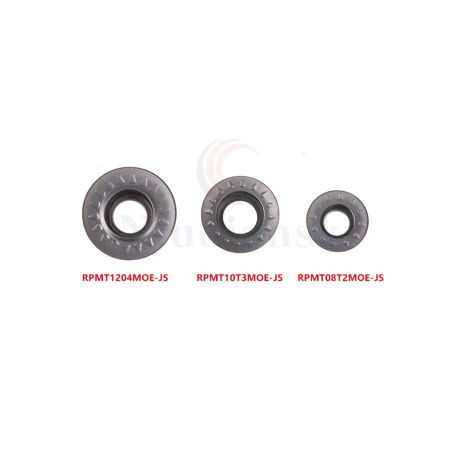 RPMT08T2MOE-JS NK9018 CNC Lathe Tools RPMT10T3MOE-JS NK9018 RPMT1204MOE-JS NK9018 Carbide Inserts Stainless Steel Milling Cutter