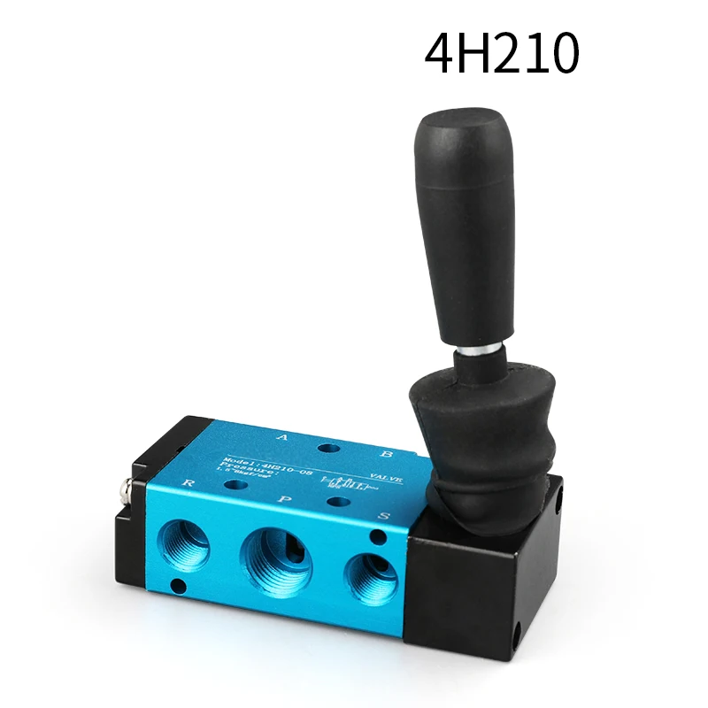 Pneumatic switch manual valve 4H210-08 hand plate reversing mechanical valve cylinder valve switch valve pneumatic control