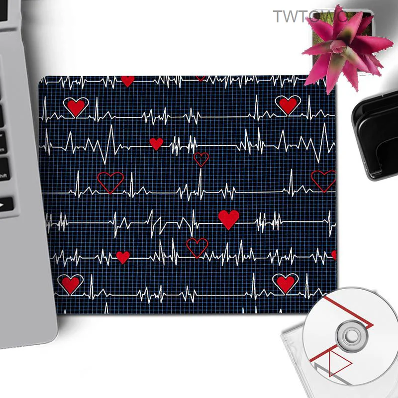 Good Use Nurse Medical Medicine Health Heart pad mouse Gaming mouse pad Non-Slip Laptop Computer PC gaming mat desk mat