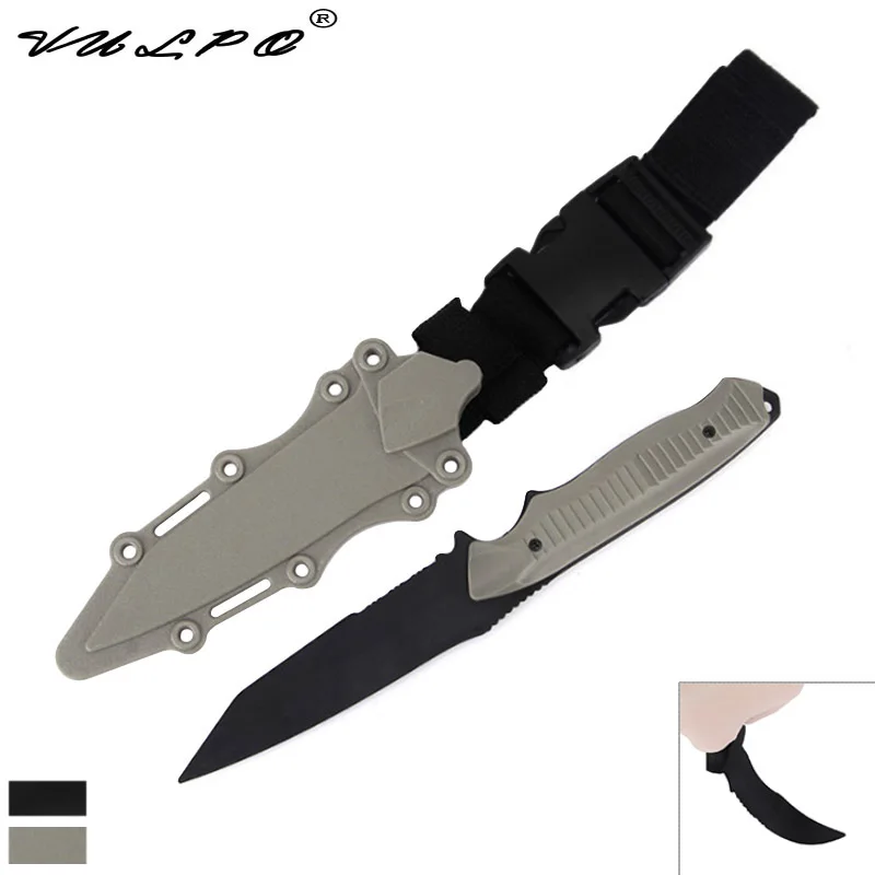 VULPO Cuchillo Táctico Entrenamiento Plástico Cine Utilería - imagen 2