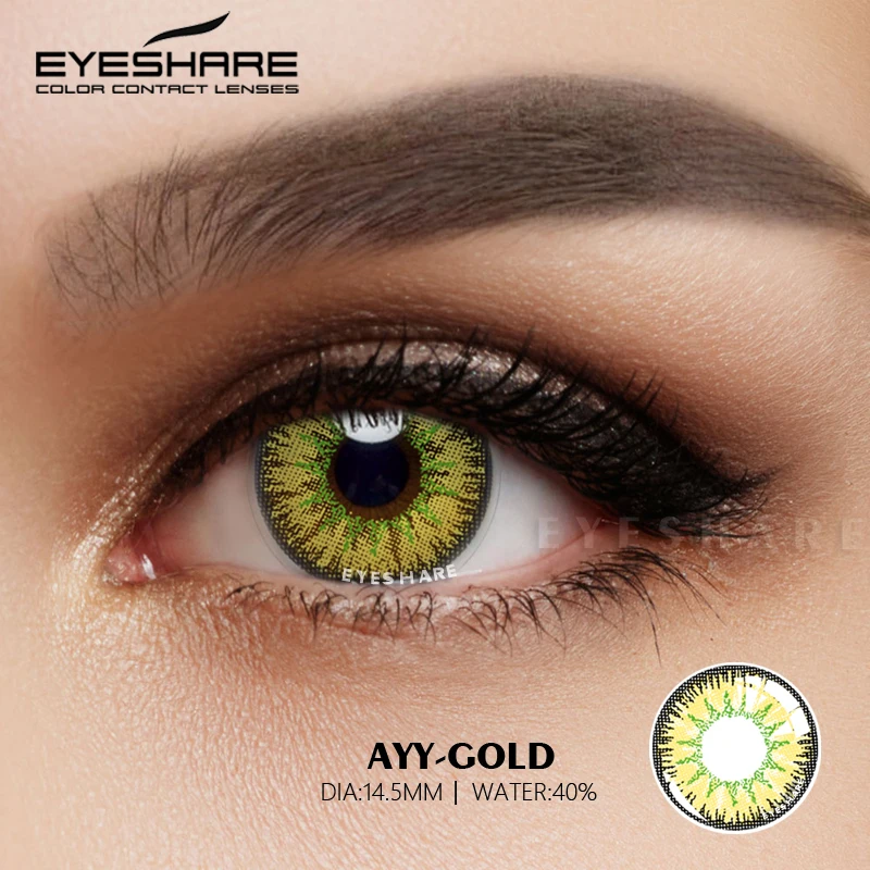 EYESHARE Color Contact Lenses For Eye One Pair Anime Cosplay Colored Lenses Blue Red Halloween Lenses Contact Lens Beauty Makeup