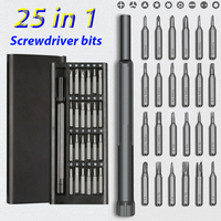 Screwdriver Kit 24pcs Precision Magnetic Bits DIY Dismountable Screw Driver Set Toolbox For Xiaomi Smart Phone Repair Hand Tools