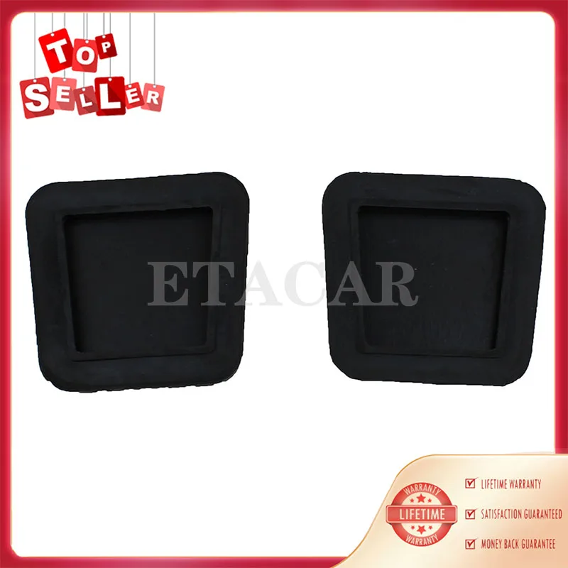 2pcs Brake Clutch Pedal Pads S083-43-028 Fits For Mazda RX-7 B-Serles MPV MX-3/6 323 626 929 B2000 B2200 B2500