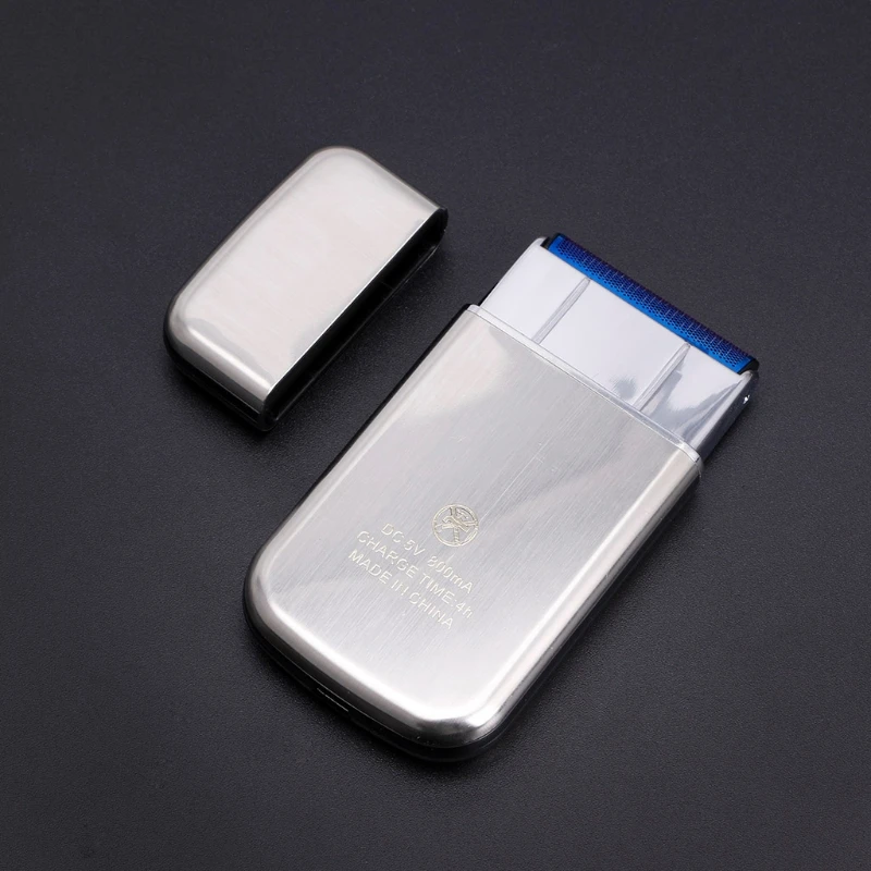 Mini USB Rechargeable Reciprocating Blade Electric Razor Shaver KM-5088 for Men Dropship New