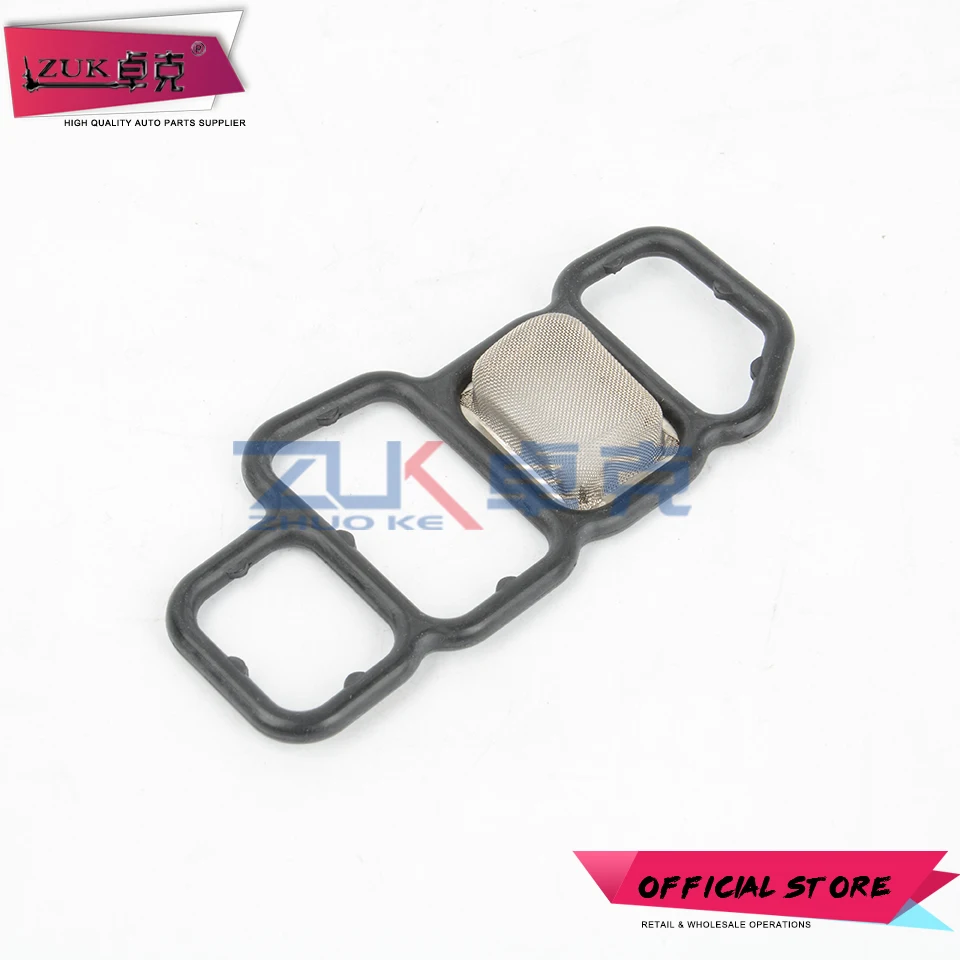 ZUK VTEC Solenoid Gasket Spool Valve Filter Assy For HONDA CIVIC ACCORD CITY CRV JADE VEZEL HRV 1.8L 2.0L OE# 15826-RNA-A01
