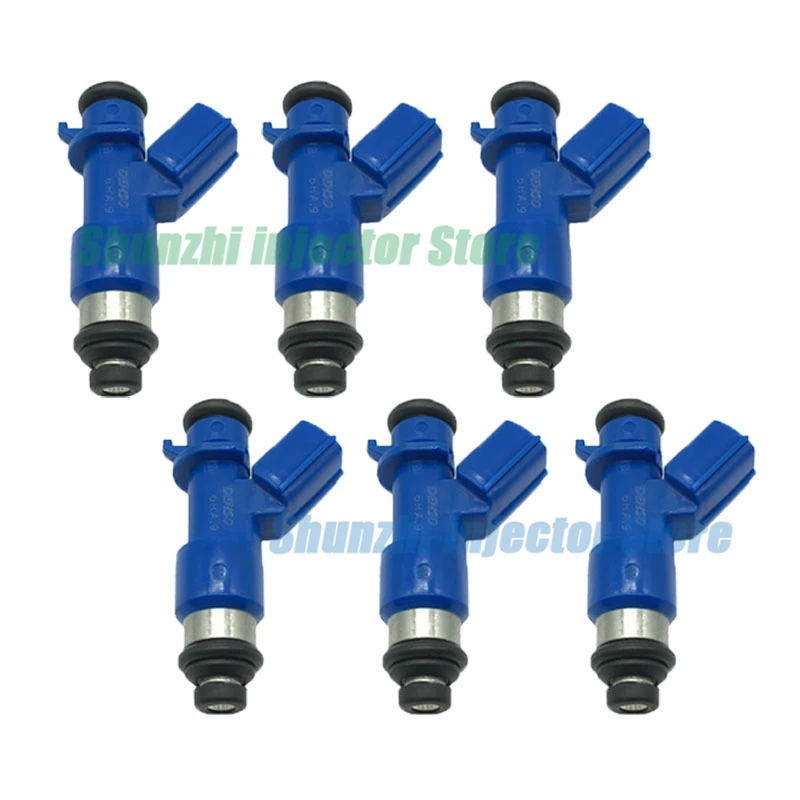 

6PCS Fuel Injector Nozzle For Acura Honda Civic RDX Integra RSX K20 K24 B16 high flow rate 410cc OEM 16450-RWC-A01 1645RWCA01