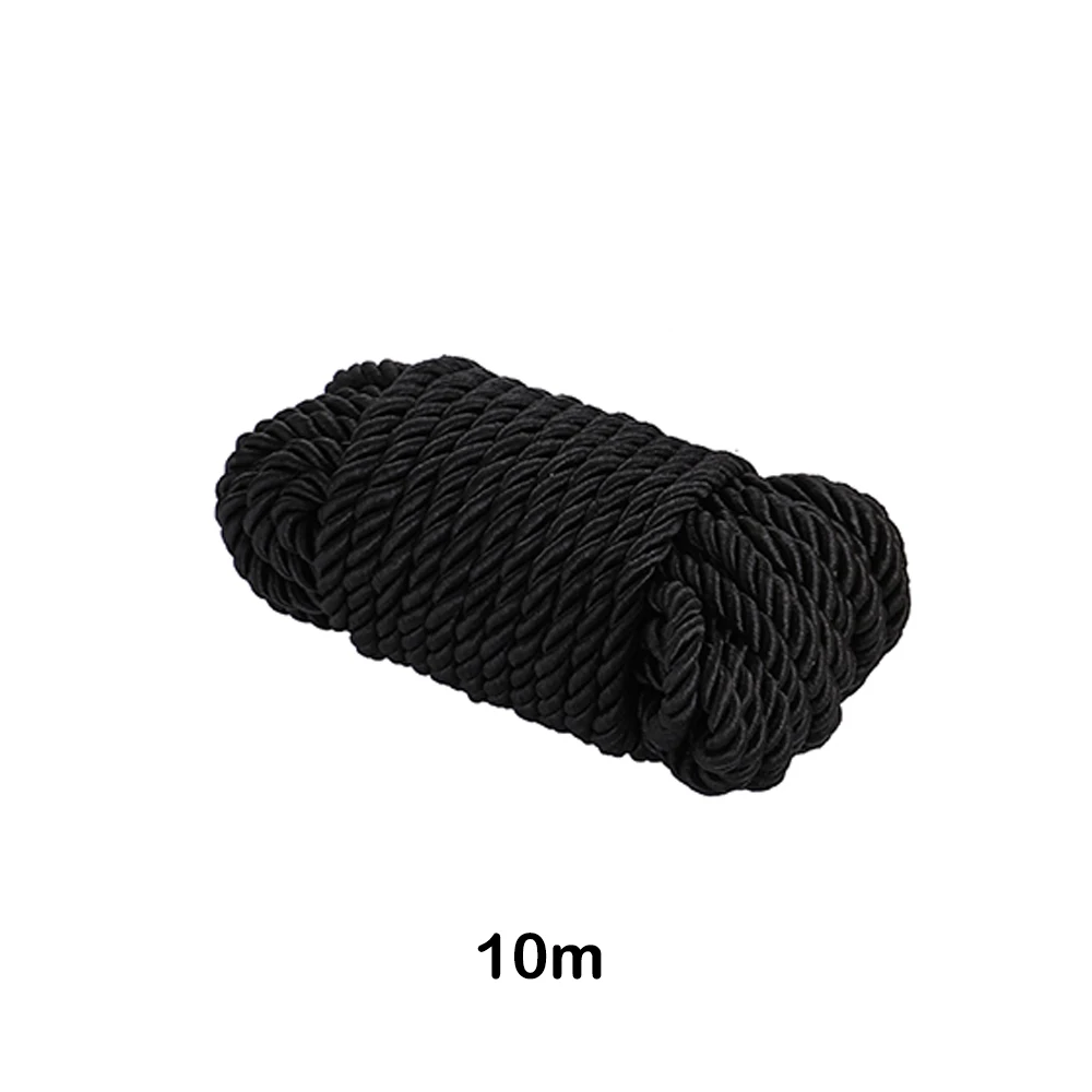 10M Soft Silk Bondage Rope Bdsm Restraint Slave Roleplay Sex Toys Kit Couples Adult Game Product Erotic Fetish Harness Toys