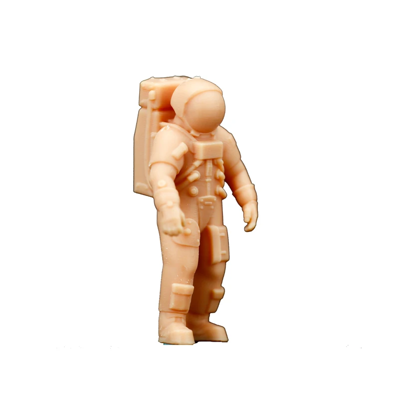 1:64 1/87 Taikonaut Model Miniature Astronaut Sand Table White Model Need To Be Colored By Yourself