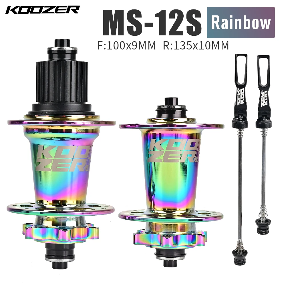 パフ　四雷6本 Koozer-自転車ハブxm490,ステンレス鋼アクスル付き,32穴,6ボルト,72