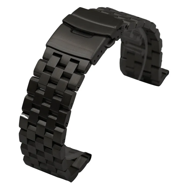 Zhangeer Premium Vollmassiv Edelstahl Uhrenarmband Herren Uhrenarmbänder Armband Armband 18mm 20mm 22mm 24mm 26mm mit Werkzeug – Detail 5