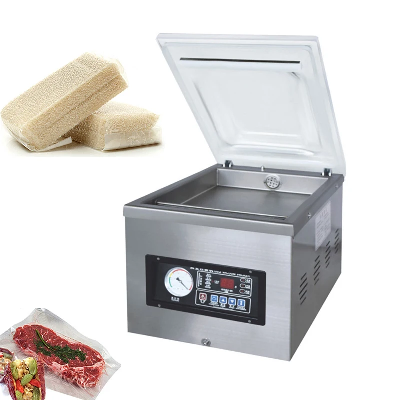 

Single Chamber Automatic Vacuum Machine Nut/Fruit/Meat Packaging Machine Vacuum Sealing Machine Sealer Food Saver