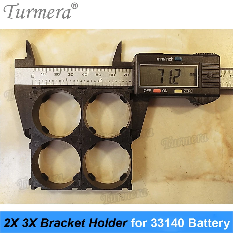 Uchwyt wspornika Turmera 3X 2X do 3.2V 33140 Lifepo4 zabezpieczenie akumulatora antywibracyjna obudowa z tworzywa sztucznego zmontowany w zestaw
