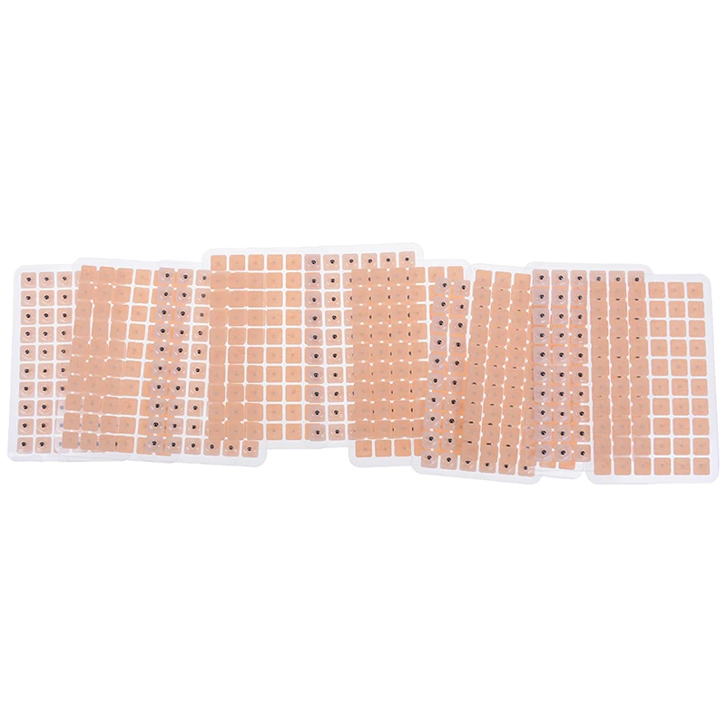 600Pcs Acupuncture Needle Ear Vaccaria Relaxation Ear Press Auricular Massage Paste Stickers