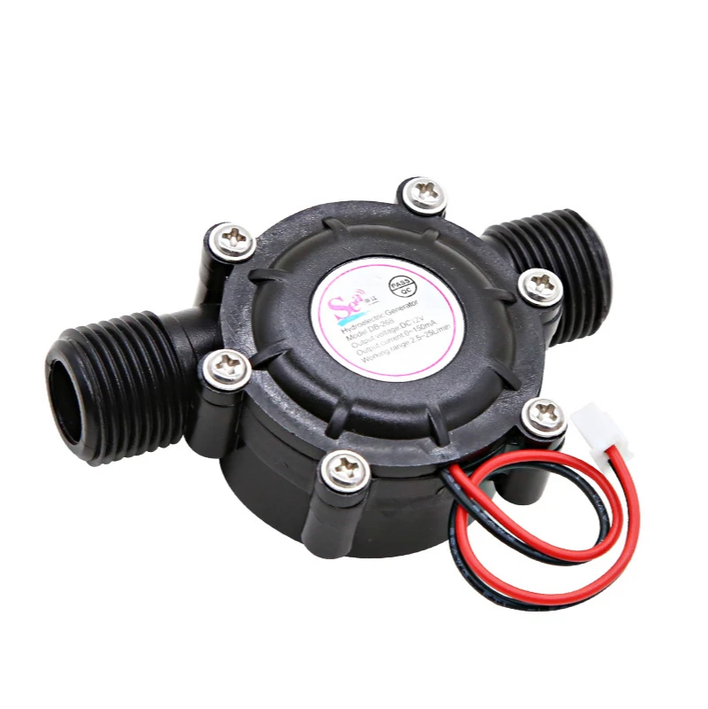 4 Poin Generator Aliran Pipa Generator Hidrolik Brushless Mikro Output DC12V