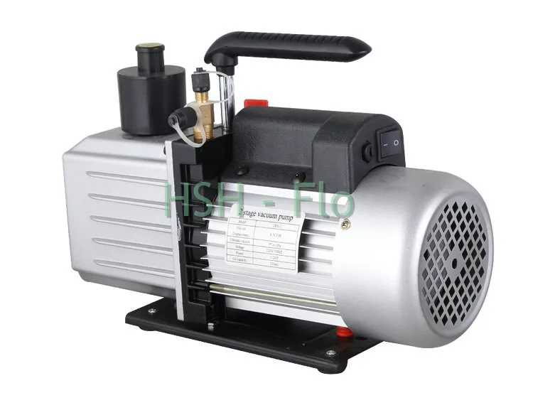 Multistage 4.5CFM Refrigerator Vacuum Pump 220V/110V 1/2HP for HVAC 0.3Pa Ultimate Pressure