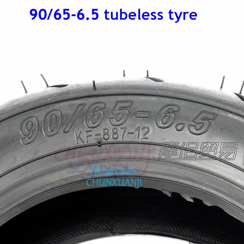 11 Inch Mini Bike Tires 110/50/6.5 or 90/65/6.5 Front Rear Tire Tubeless Tyres for 47cc 49cc  Dirt  Scooter  Moto