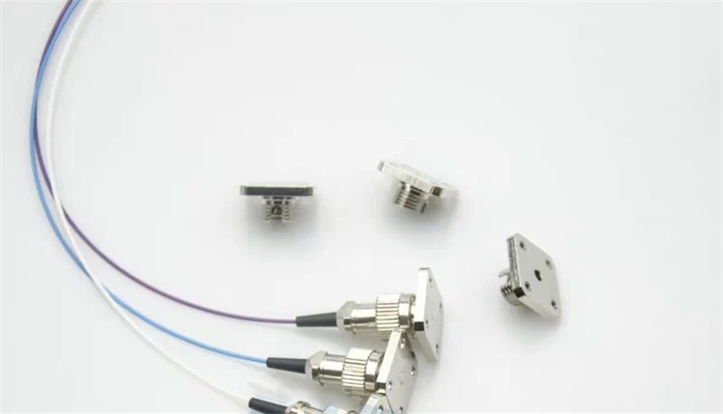 Imagem -03 - Tomada fc para Conector fc Base de Assento fc de Fibra Óptica Acoplador Jack Base de Suporte Pcs