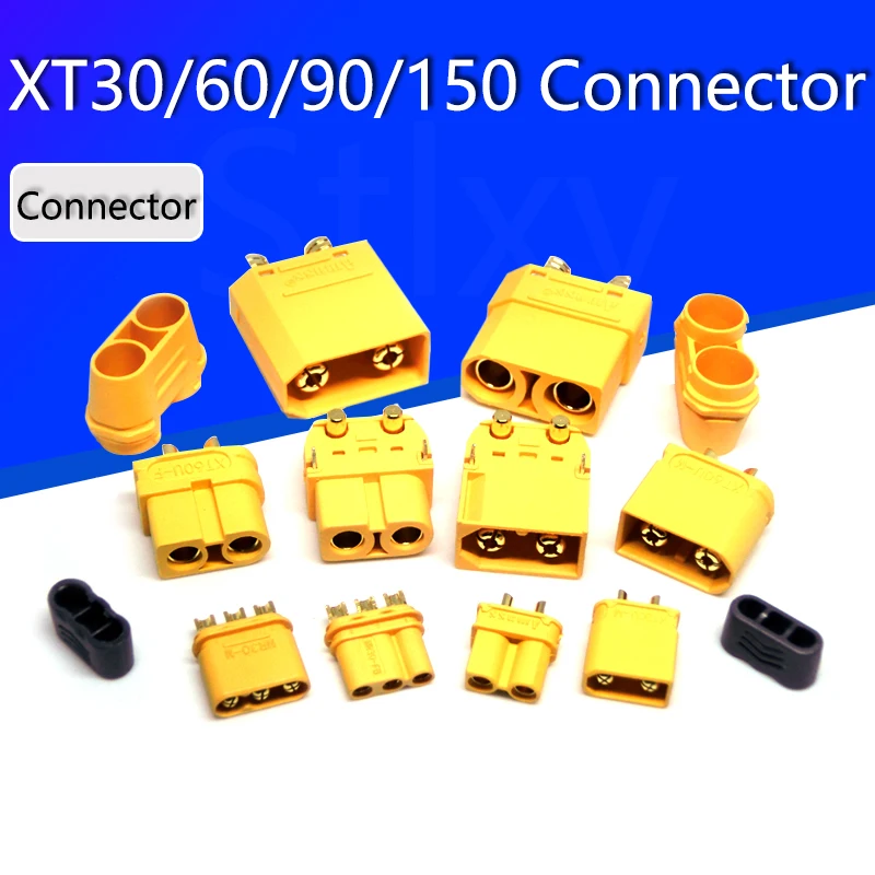 1Set XT60PW XT60U MR30 XT90 Male Female Bullet Connectors Plugs For RC Lipo Battery  Electrical adjustment of banana plug model