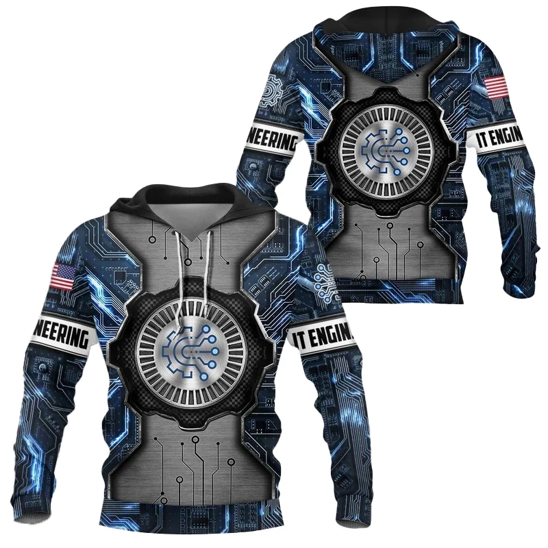 Albania Technogogy hoodie 3D Printed Hoodies Fashion Pullover Men For Women Sweatshirts Sweater Cosplay Costumes