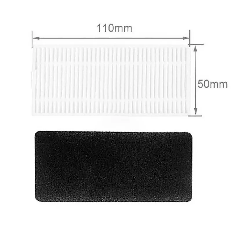 Filtro Hepa di ricambio per Conga Excellence 990 5040 Ecovacs Debot N79 N79S N79C 500 600 601 711 Mamibot EXVAC660 / 880 Kit parte