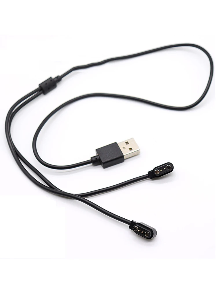 

2PINOne point two Magnetic Charging Cable USB2.54 pitch Male 2Pin Pogo Magnetic charge connector Cable Cord for Smart Watch GT88