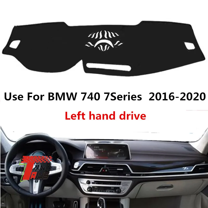 

TAIJS Factory Casual Simple Polyester Fibre Car Dashboard Cover For BMW 740 7Series 2016 2017 2018 2019 2020 Left hand drive