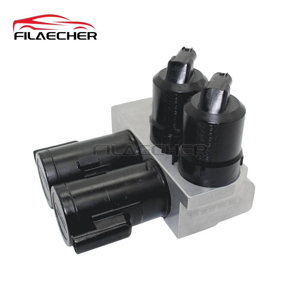 ABC Hydraulic Suspension Compressor Valve Block for Mercedes W220 W215 CL500 CL55 CL600 S500 S600 2203280031 2203200358