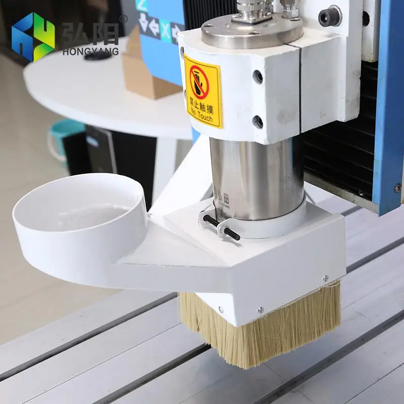 Woodworking CNC Dust Collector Dust Collector Roller Dust Collector 70mm-125mm Spindle Motor Engraving Dust Cleaner