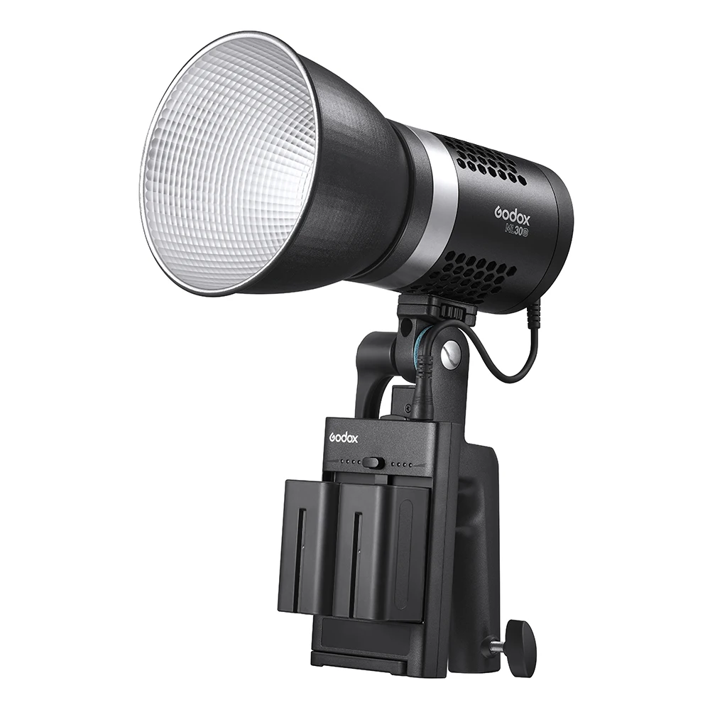Godox ML30 ML30-K2 ML30Bi ML30Bi-K2 ثنائي اللون 2800-6500K المحمولة في الهواء الطلق LED فيديو ضوء مستمر FX تأثيرات الإضاءة عدة
