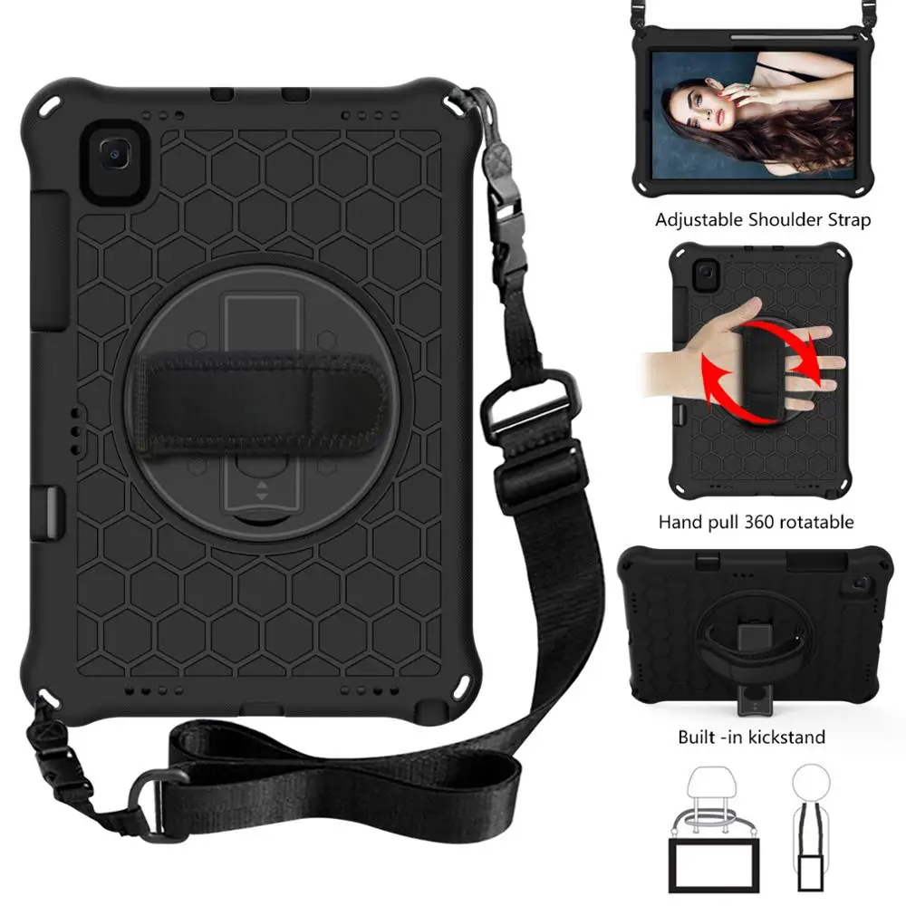 For Samsung Galaxy Tab A7 10.4 2020 Case Shockproof Anti-fall Rugged Duty Pen slot Tablet Cover For Galaxy Tab SM-T500 SM-T505