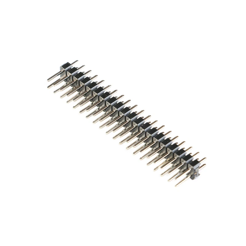 10pcs/lot 2x20 Pin Pitch 2.54mm Break-away Dual Male Header Pin for Raspberry Pi Zero GPIO