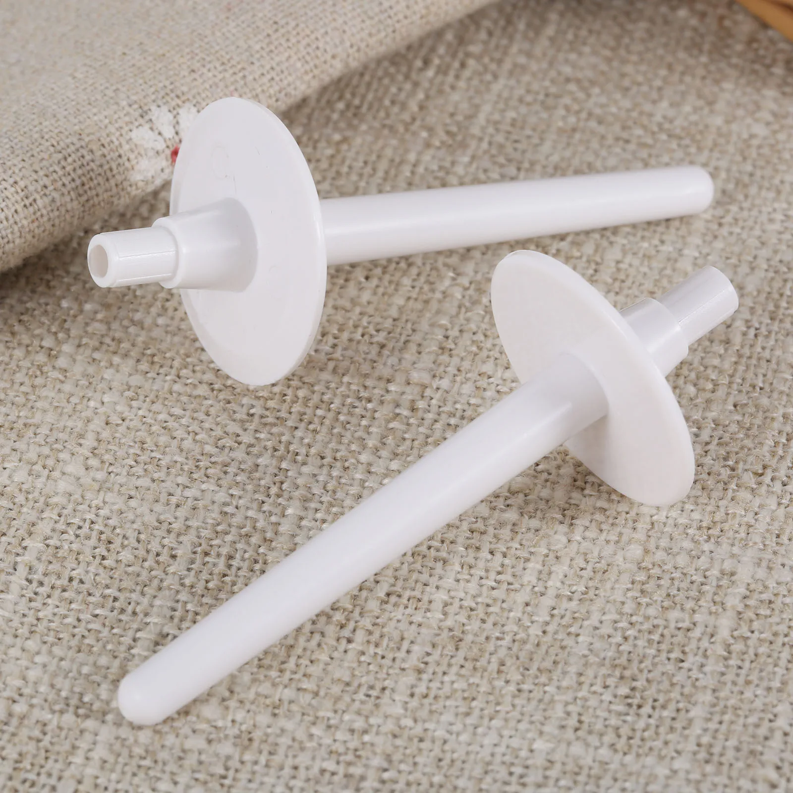 2Pcs Sewing Machine Spool Pins Spoon Stand Holder 66*26mm For SINGER 600 750 2000 4205 4206 4210 4212 4220 4228 4600 6200 9000