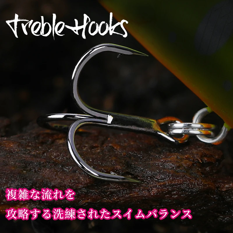 TSURINOYA 70S Sinking Minnow Casting Fishing Kit 6pcs 70mm 8.9g Hard Bait Articiaial Fishing Lure Bass Pike Trout Jerkbait Set
