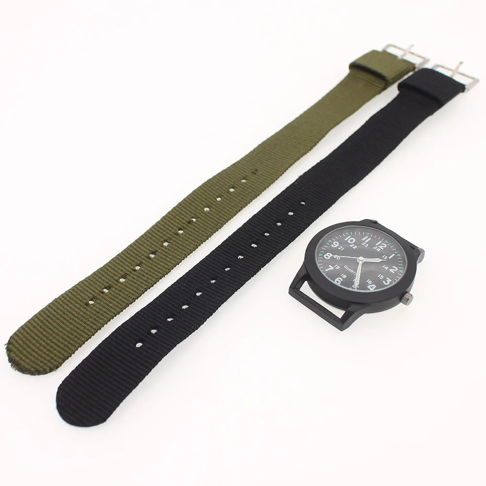 

Men Children Boys Girls Fashion Cool Quartz Watches Students Canvas Electronic Wrist Watch