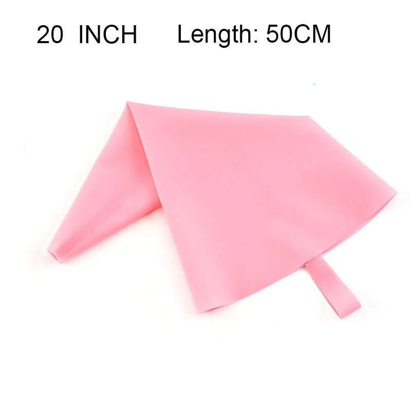 25cm-55CM Pink Kitchen Gadgets Silicone Cream Bag Pastry EVA TPU Baking Accessories DIY Cake Decorating Tools Reusable Piping