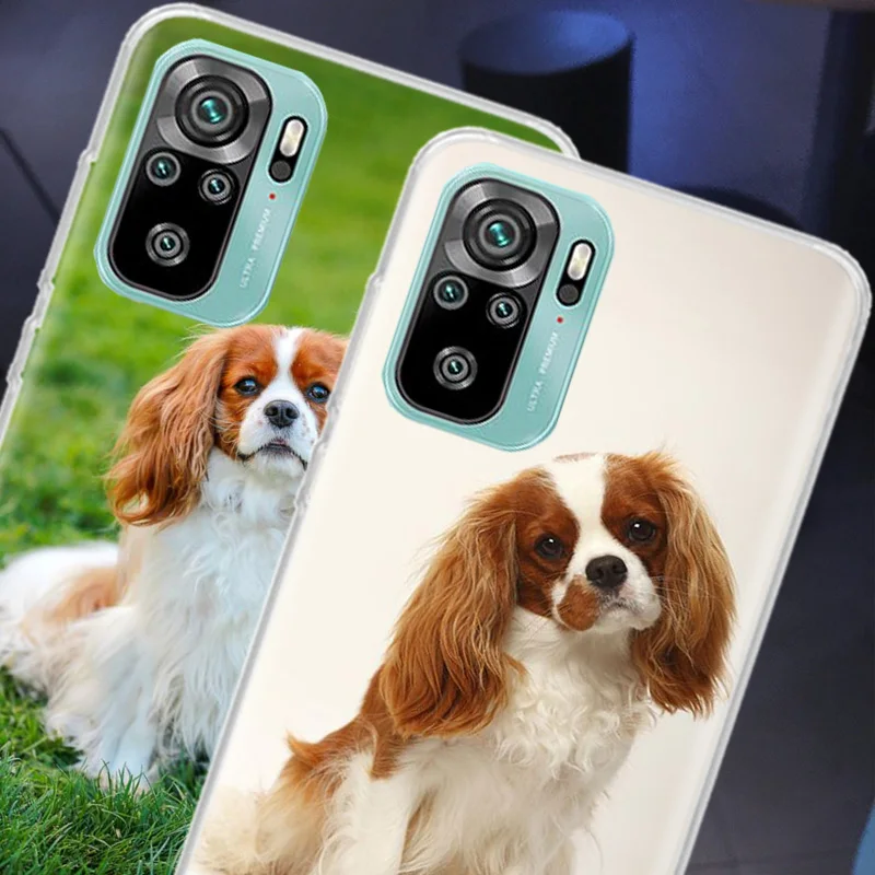 Cavalier King Charles Spaniel Dog Phone Case For Xiaomi Redmi Note 13 Pro Plus 5G Cover 10 10A 10C 12 12C 9A 9C 9T 9 8 8A K70 K6