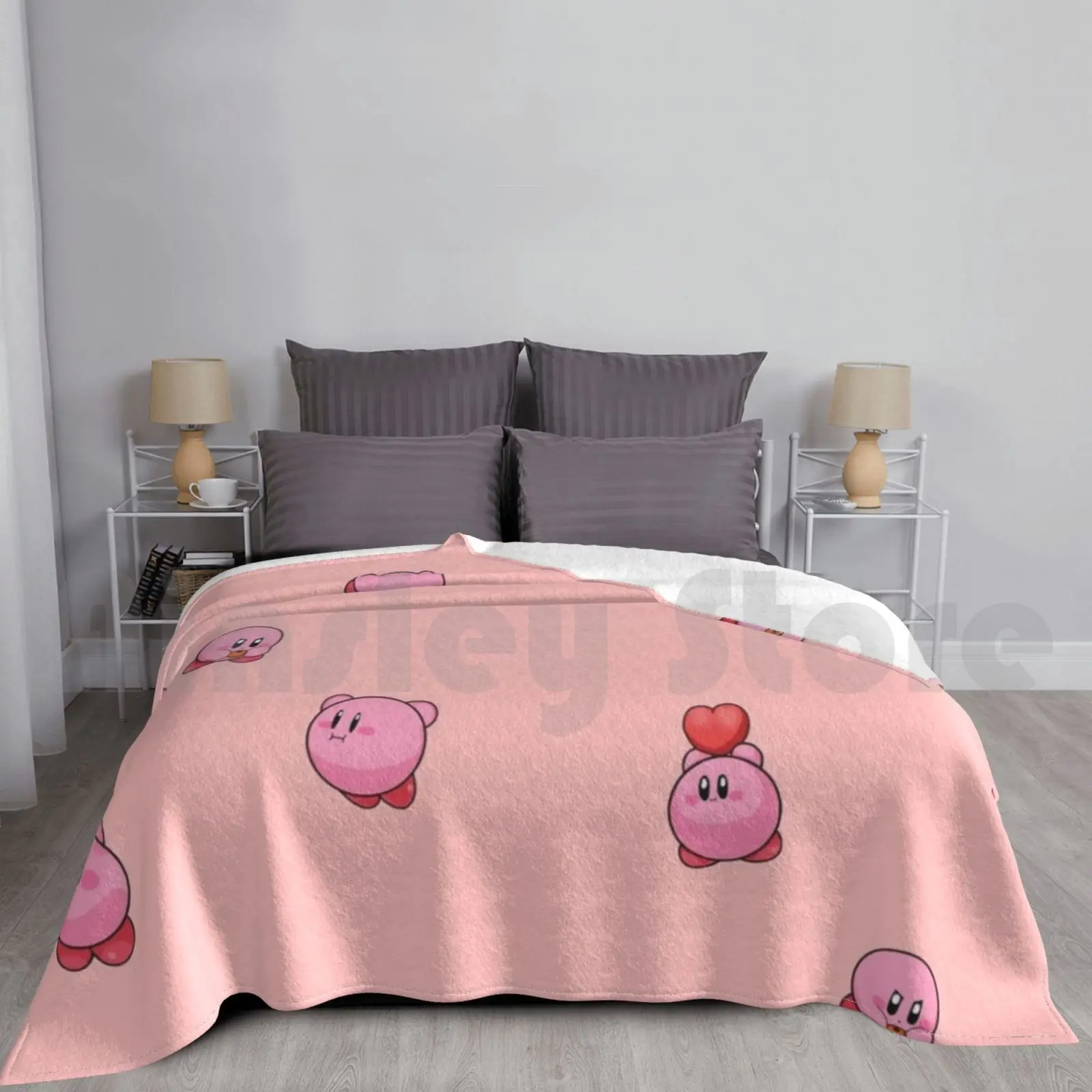 Blanket Invasion Of 2811 Games Game Video Games Pink Kind Cute Theme