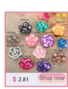 5 teile/lose 50mm 3D Große Große Handgemachte Polymer Clay Weiße Rose Blume Zubehör Diy Hochzeit Braut Schmuck Kleid Dekoration – Detail 2