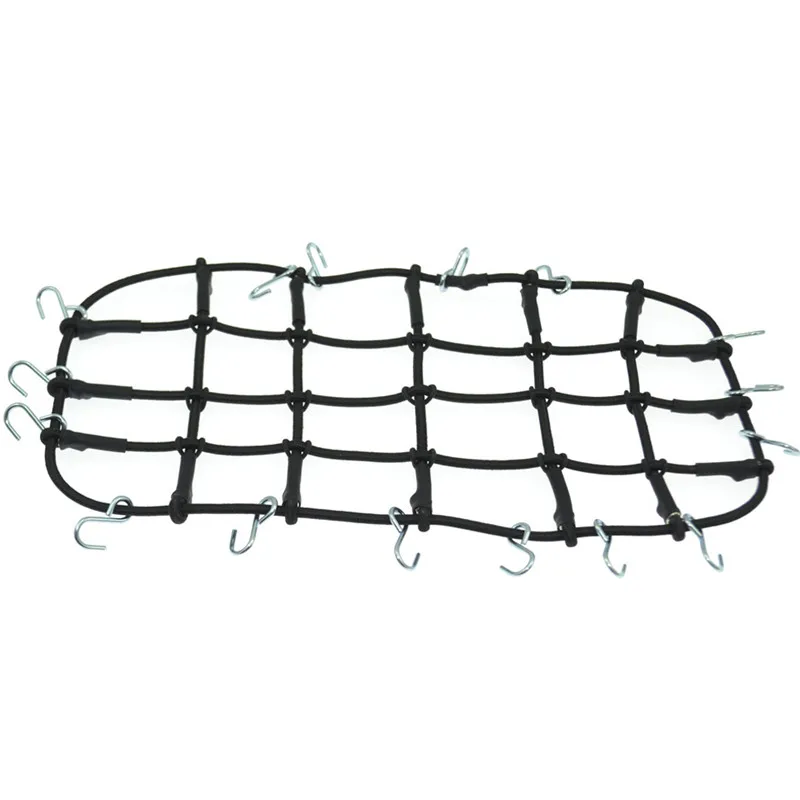 1/10 Scale RC Rock Crawler Climbing Elastic Bungee Luggage Rack Net ForTraxxas TRX-4 D90 SCX10 90046 KM2 RC Car Accessories