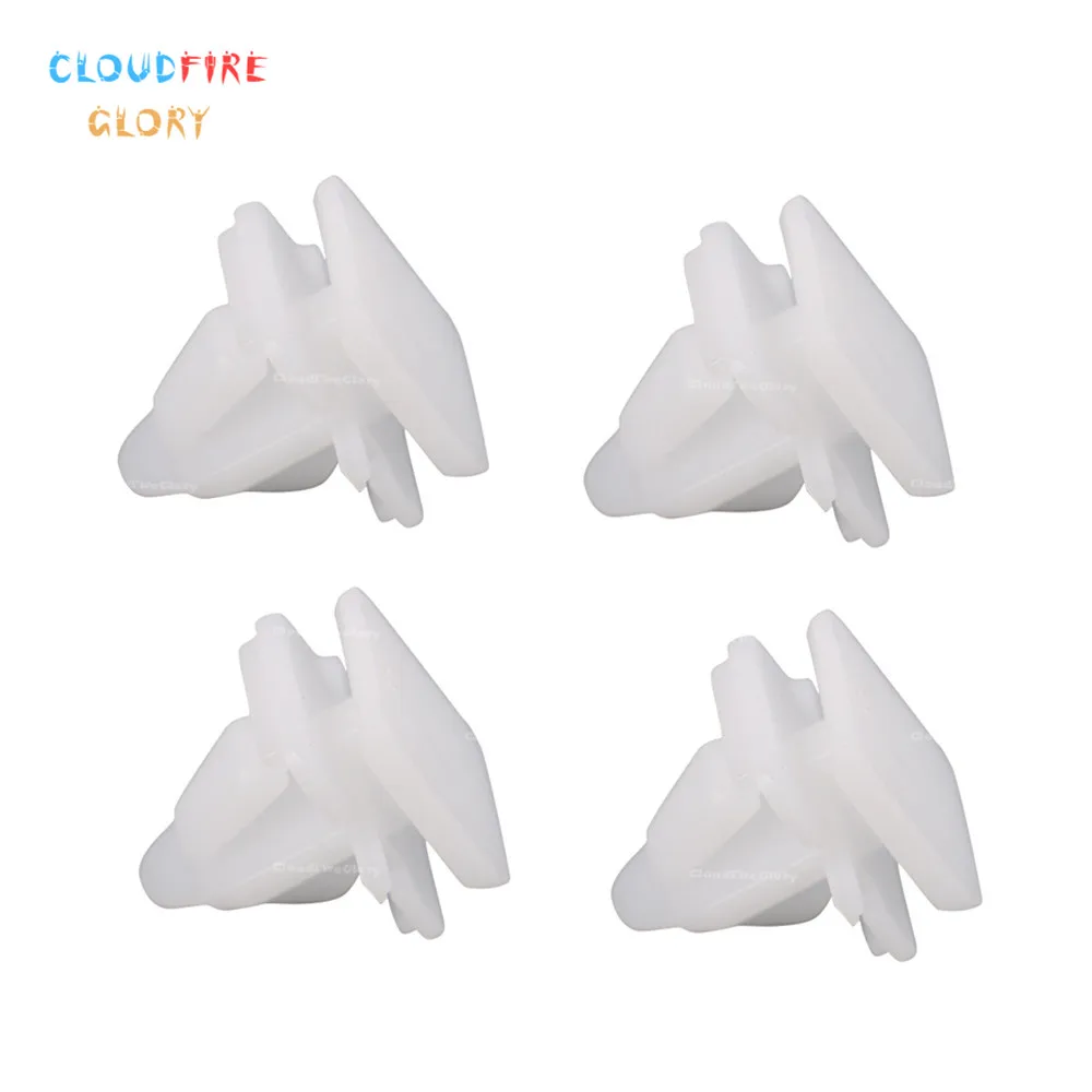 

CloudFireGlory 4Pcs 51137269358 Storage Compartments Cover Door Sill Wheel Arch Mirrors Clip Nylon For BMW X3 17-11 X4 2015-On