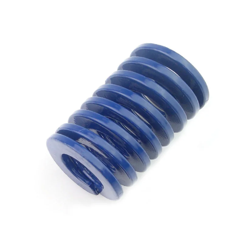 1Pcs Blue Beban Ringan Spiral Stamping Musim Semi Kompresi Cetakan Spring OD8-20mm ID4-10mm