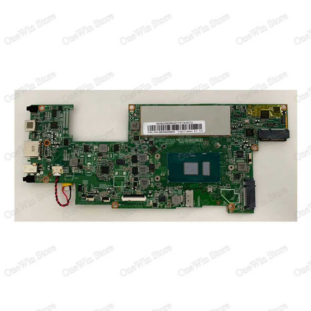 Untuk Miix 510-12ISK Tablet 80U1 Lenovo Ideapad Notebook Motherboard Terintegrasi 100% Work 1601B-04-01 I7-6500U 8GB Motherboard 5B20M28844